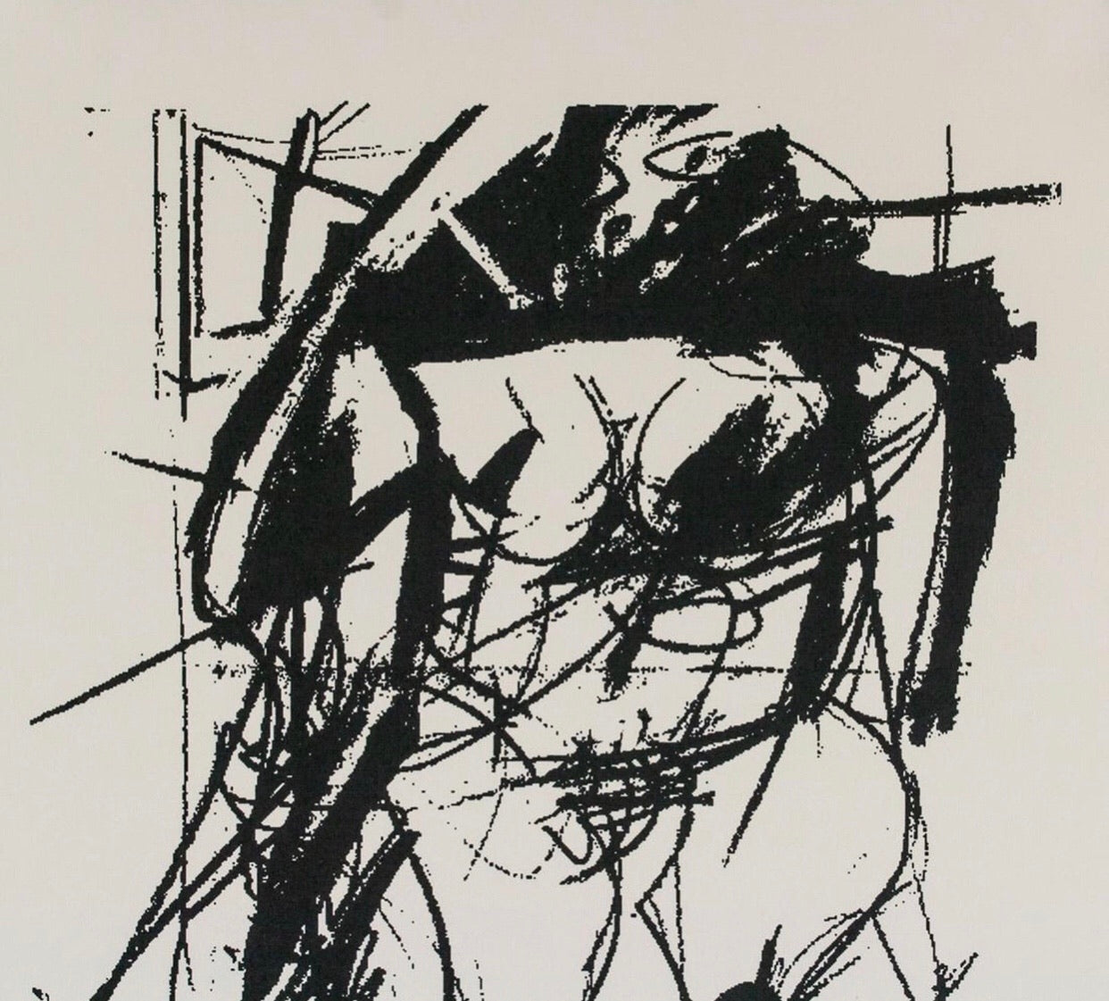 WILLEM de KOONING (American, 1904-1997) Signed Lithograph 2/100 GOLDWIN ART, INC.