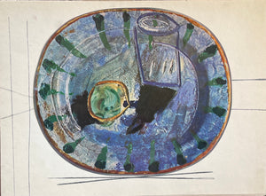 18 COLORPLATES; CERAMICS by PICASSO Portfolio Containing 18 Colorplates of Picasso's Ceramics, from the 1955 Printing