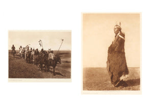 Edward S. Curtis (American, 1868–1952) A Blackfoot Soldier; Photogravure.