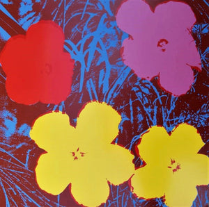 ANDY WARHOL (American, 1928- 1987) Flowers 11.71 Sunday B. Morning Screenprint in colour on stiff woven paper 36.00 × 36.00 inches (91.50 × 91.50 cm)