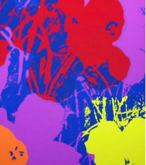 ANDY WARHOL (American, 1928- 1987) Flowers 11.66 Screenprint on woven paper 36.00 × 36.00 inches (91.50 × 91.50 cm)