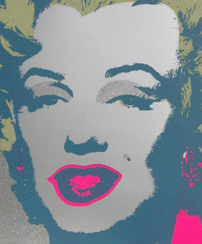 ANDY WARHOL (American, 1928-1987) DIAMOND DUST MARILYN  Screenprint, printed on museum board 36.00 × 36.00 inches (91.50 × 91.50 cm