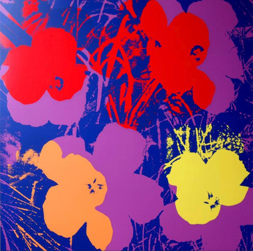 ANDY WARHOL (American, 1928- 1987) Flowers 11.66 Screenprint on woven paper 36.00 × 36.00 inches (91.50 × 91.50 cm)