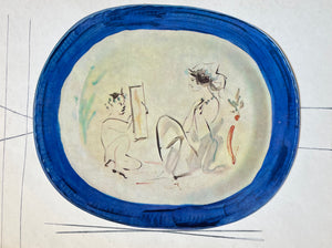 18 COLORPLATES; CERAMICS by PICASSO Portfolio Containing 18 Colorplates of Picasso's Ceramics, from the 1955 Printing