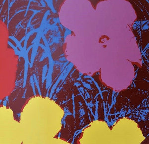 ANDY WARHOL (American, 1928- 1987) Flowers 11.71 Sunday B. Morning Screenprint in colour on stiff woven paper 36.00 × 36.00 inches (91.50 × 91.50 cm)