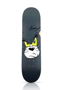 'Tom + Jerry Faces' from "Tom + Jerry", 2017 Limited Edition Skateboard collab. with Almost Skateboards.
