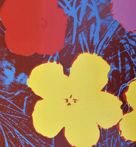ANDY WARHOL (American, 1928- 1987) Flowers 11.71 Sunday B. Morning Screenprint in colour on stiff woven paper 36.00 × 36.00 inches (91.50 × 91.50 cm)