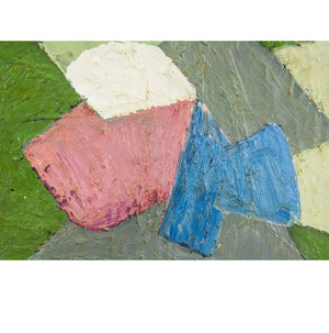 SERGE POLIAKOFF (Russian, 1906-1969) Oil on board.  Signed Poliakoff on the lower right corner.