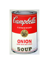 Load image into Gallery viewer, ANDY WARHOL (American, 1928-1987) SOUP CAN 11.47 ONION Screenprint in colour